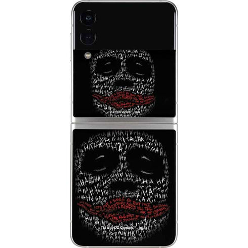 DC Comics The Joker Put a Smile On That Face Galaxy Z Flip3 5G Skin